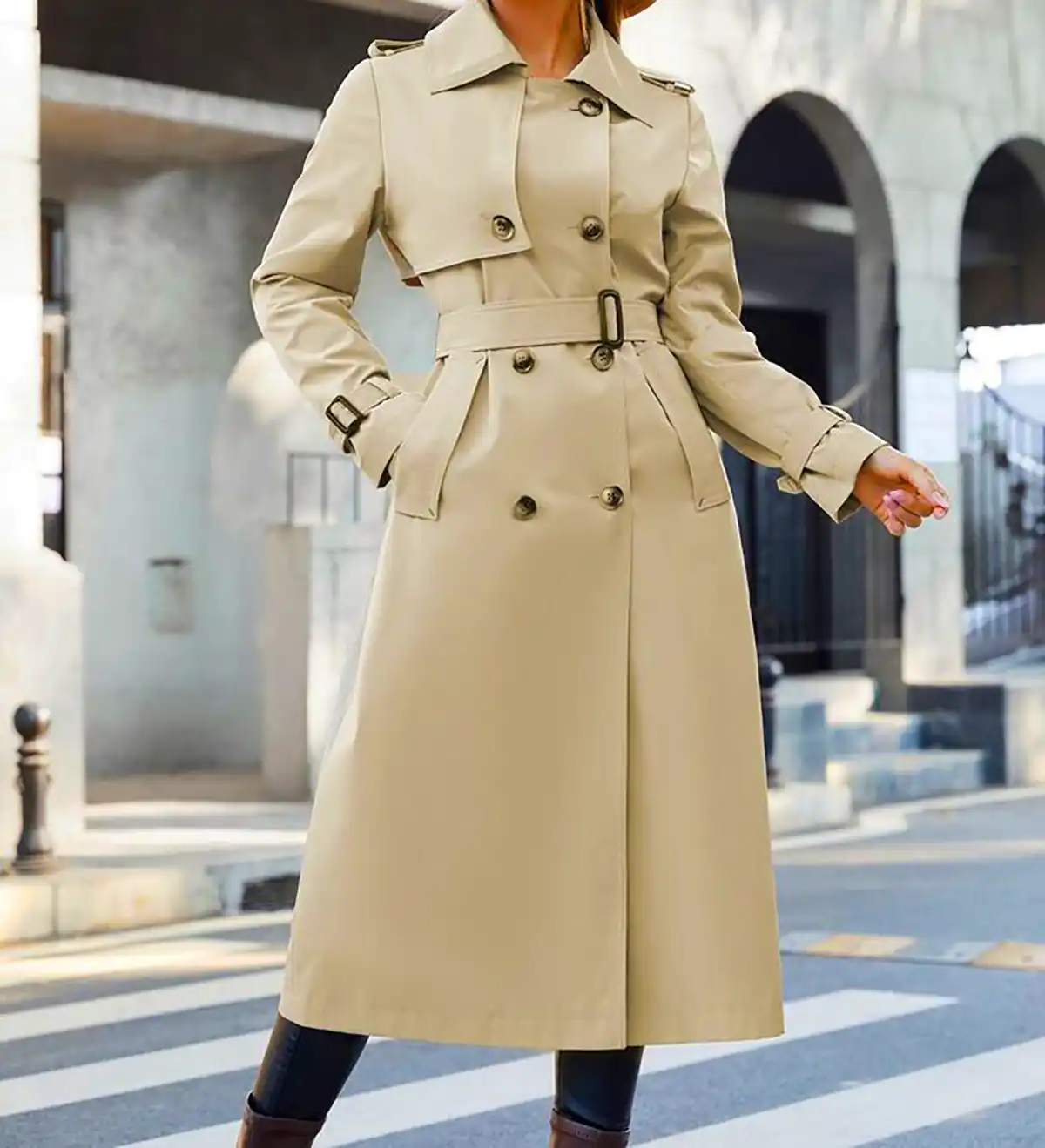 بارونی بلند آستر دار