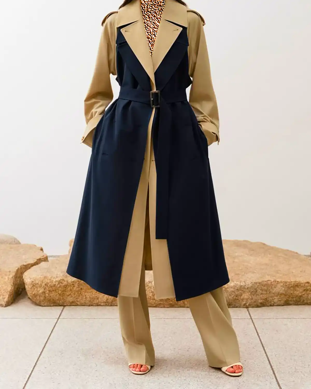 بارونی بلند آستر دار