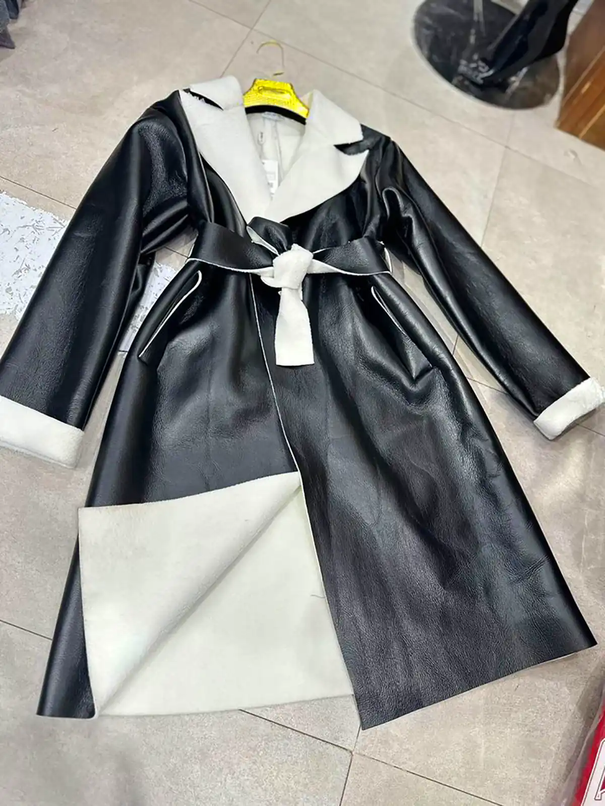 بارونی چرم شیک و ترند