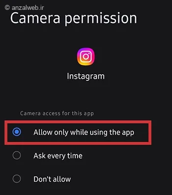 دسترسی همیشگی اینستاگرام به دوربین و میکروفون