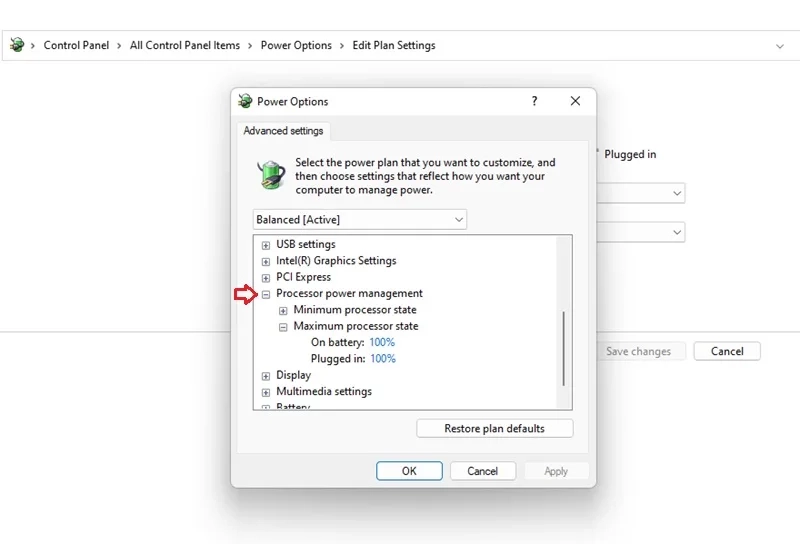 استفاده از تمام هسته های cpu در ویندوز 11