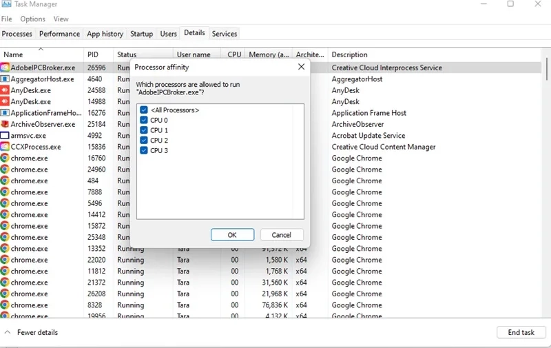 کاهش مصرف CPU در ویندوز 11