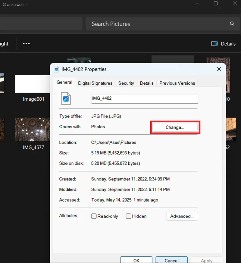 رفع مشکل باز شدن فایل های سیستم با یک برنامه