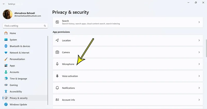 تبدیل هندزفری به میکروفون در ویندوز یازده