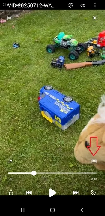 حالت تمام صفحه ویدیو در سامسونگ