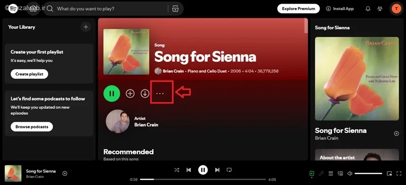 دانلود از اسپاتیفای با سایت