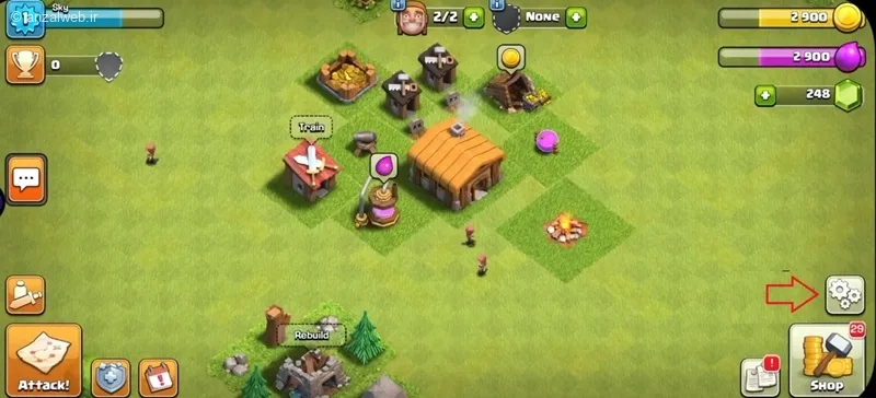 کد سوپرسل کلش اف کلنز