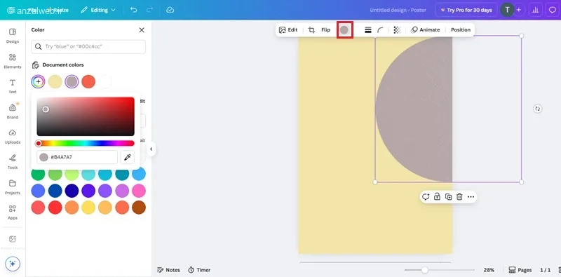 طراحی پوستر با Canva