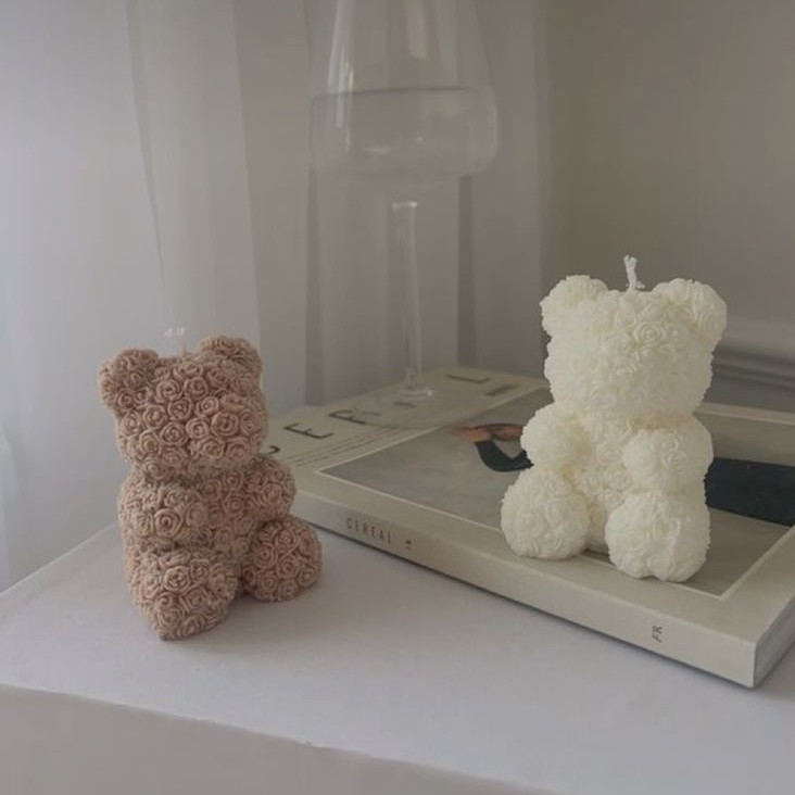 شمع تزئینی طرح خرس