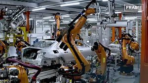 نگاهی به خط تولید بی ام و سری 7 جدید در آلمان