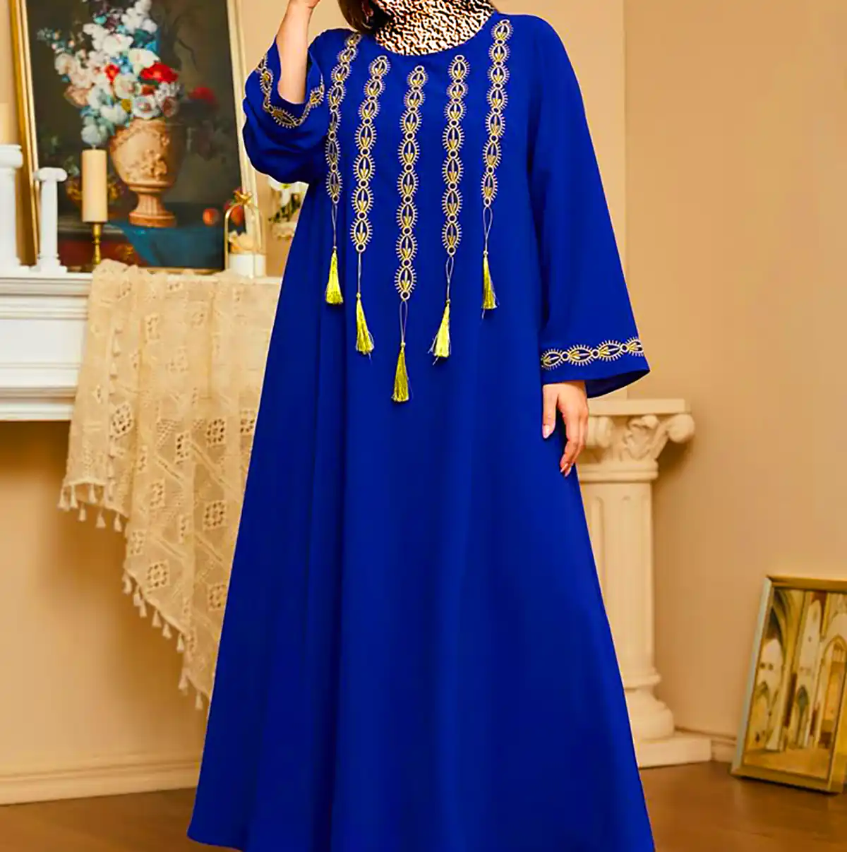 پیراهن جلو بسته زیبا زنانه