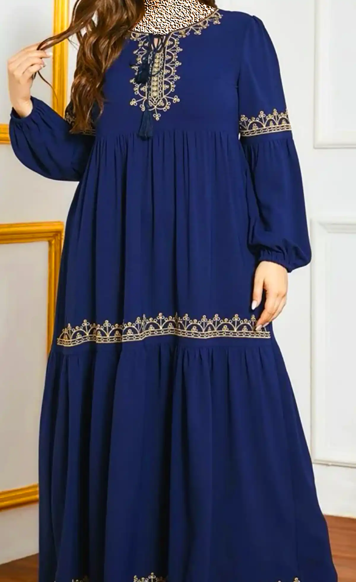 پیراهن جلو بسته زیبا زنانه