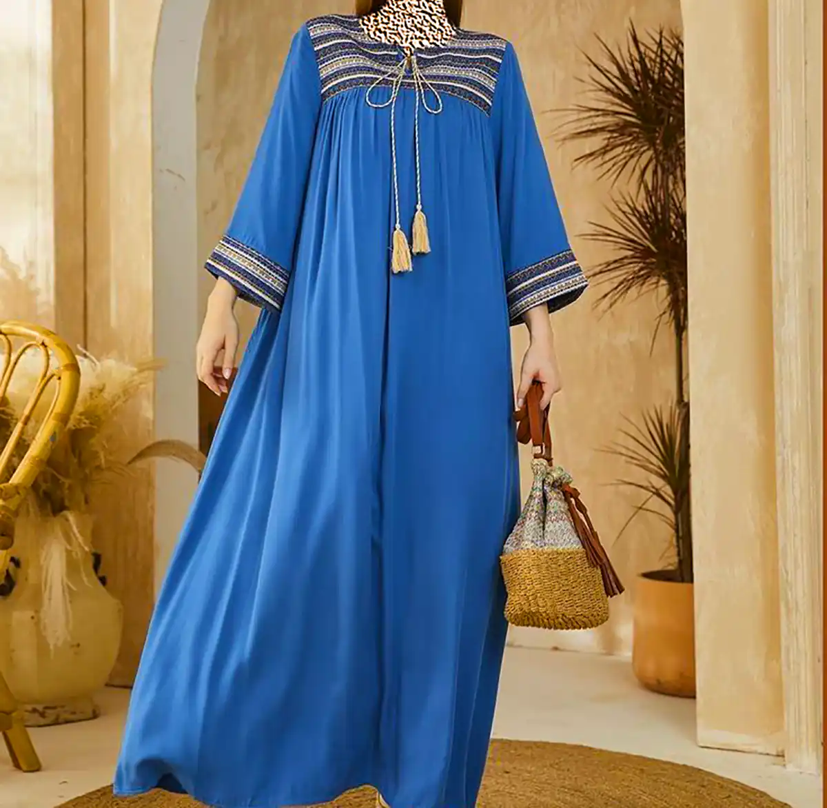 پیراهن جلو بسته زیبا زنانه