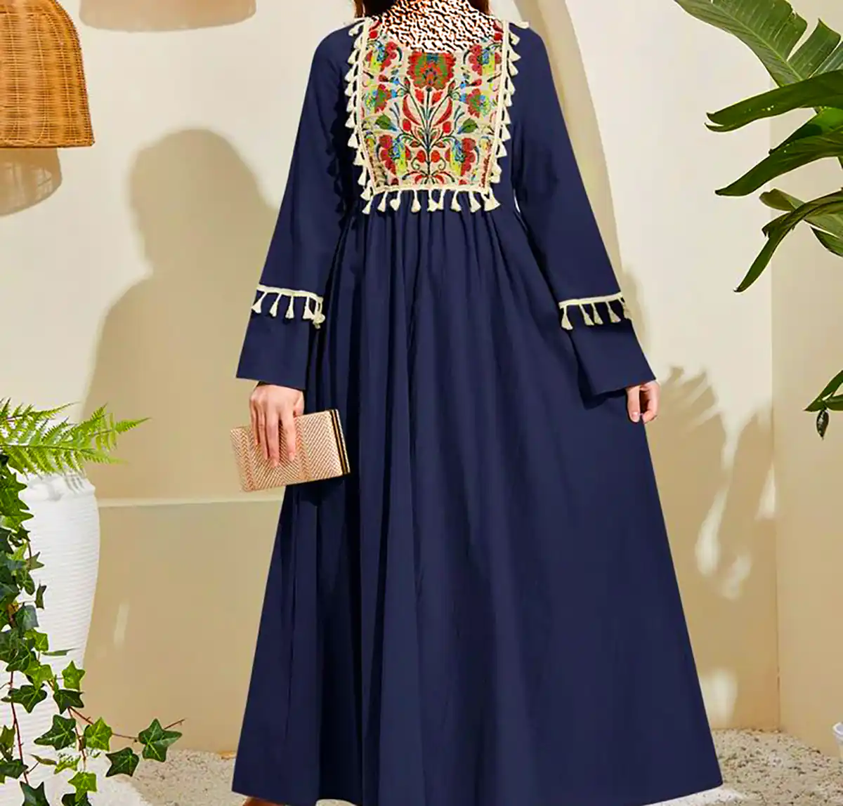 پیراهن جلو بسته زیبا زنانه