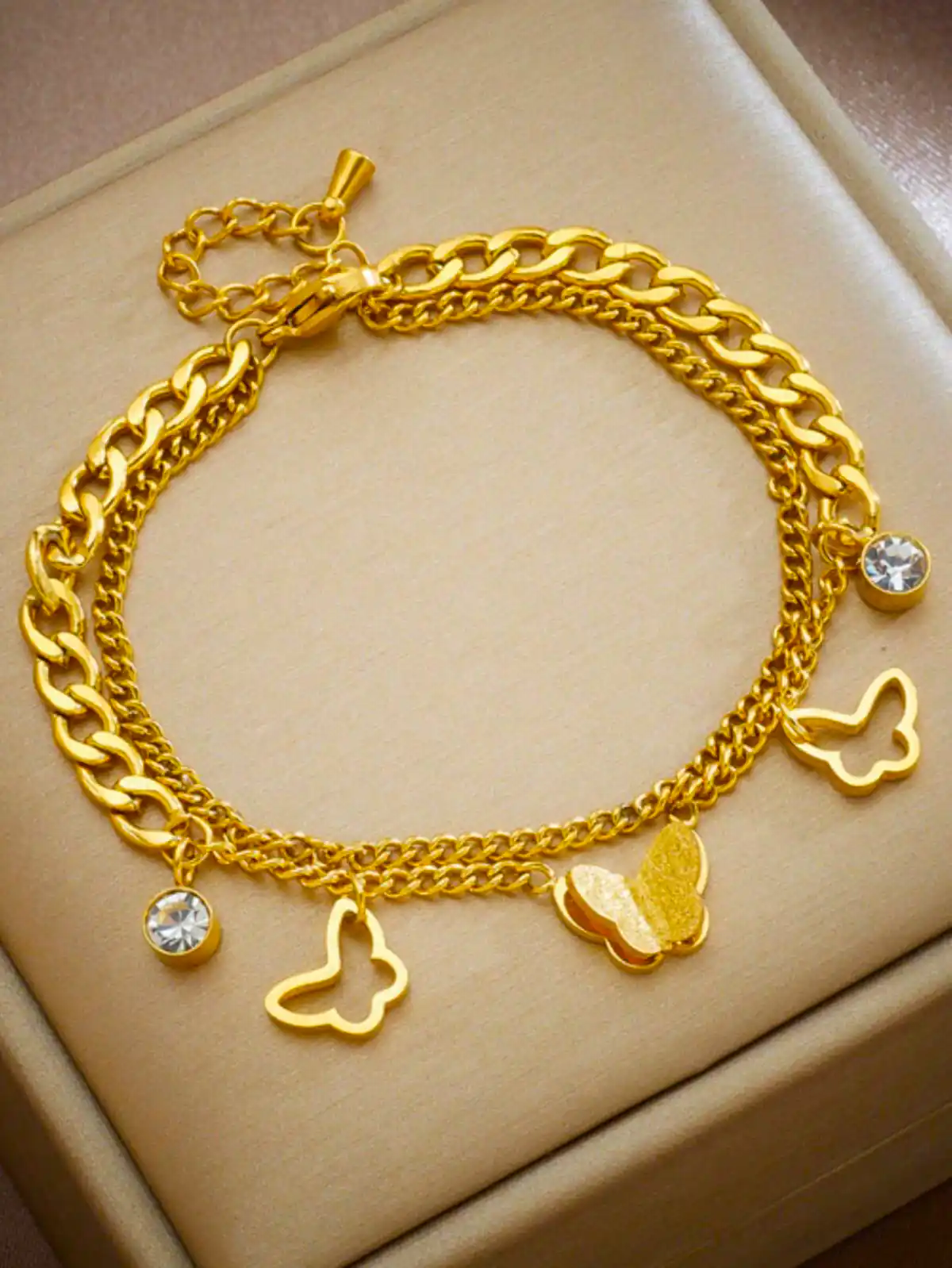 دستبند شیک طلا