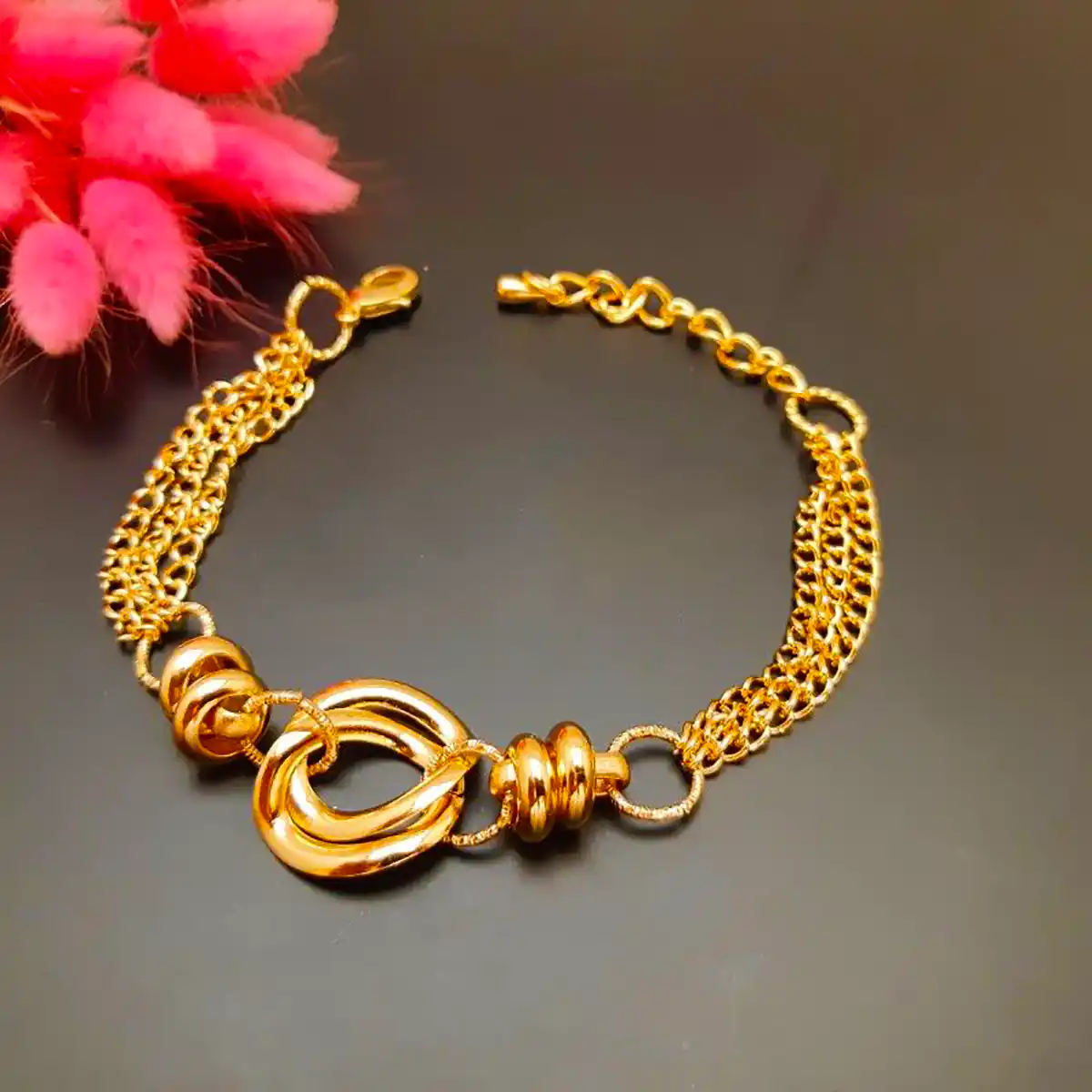 دستبند شیک طلا