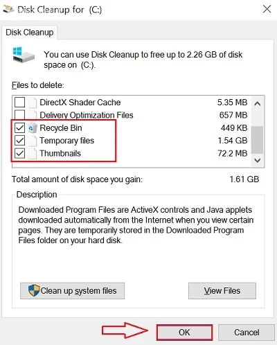 پاک سازی فایل‌های موقت ویندوز برای حل مشکل دیر باز شدن نرم افزار در ویندوز 10 و 11