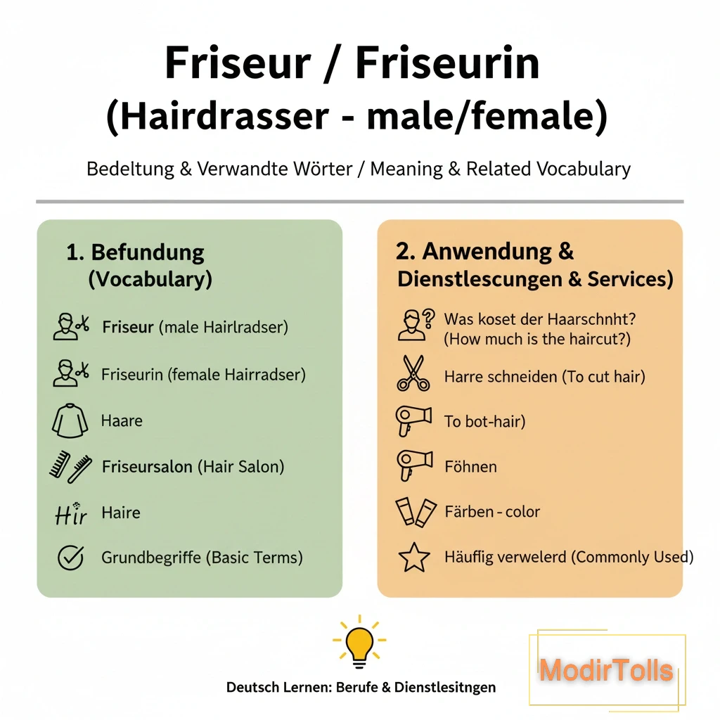 آرایشگر به آلمانی