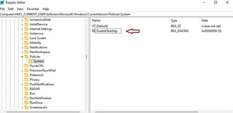 حل مشکل Task Manager در ویندوز 10