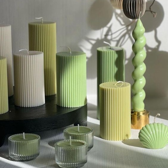 شمع فانتزی سبز