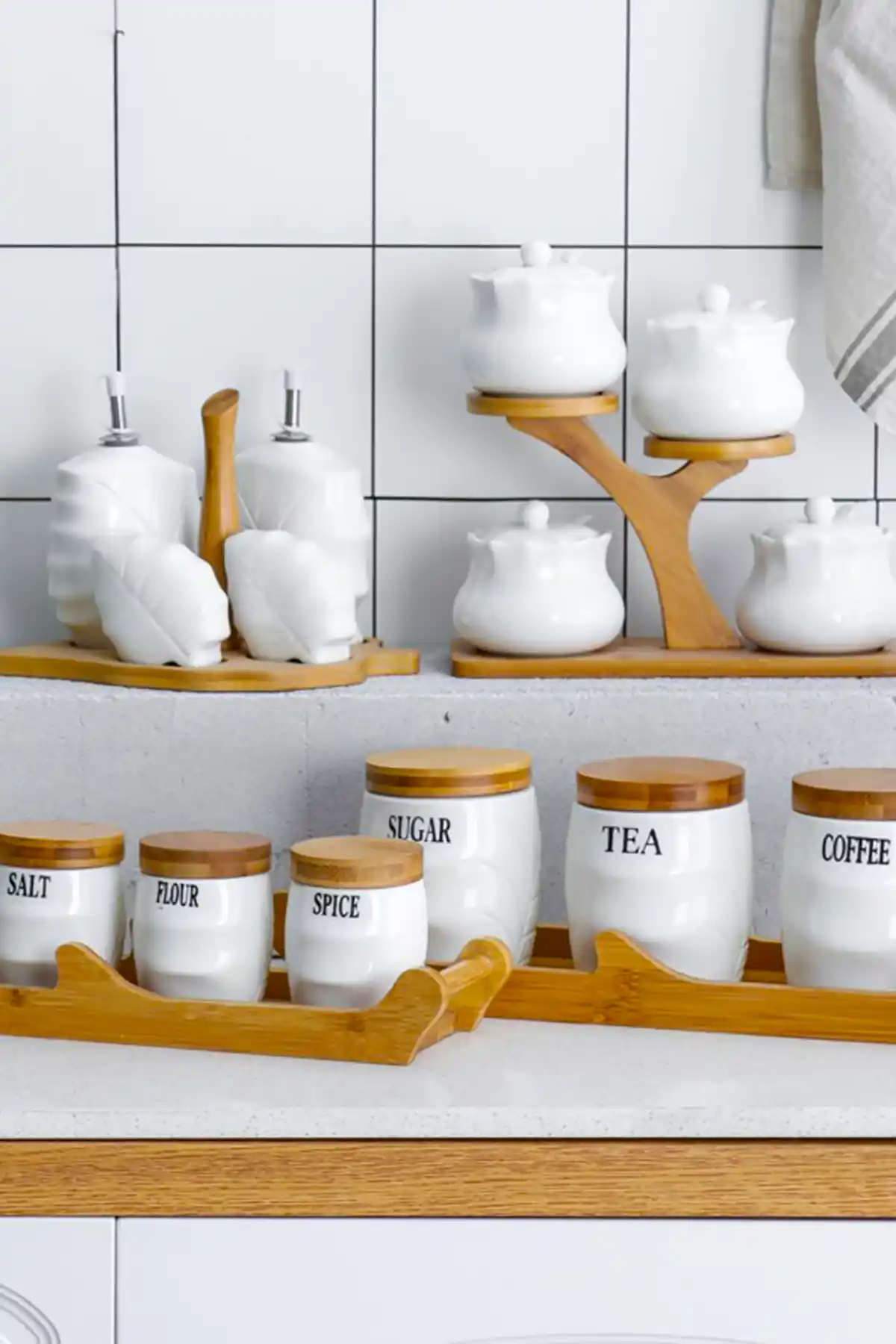 استند چوبی حبوبات