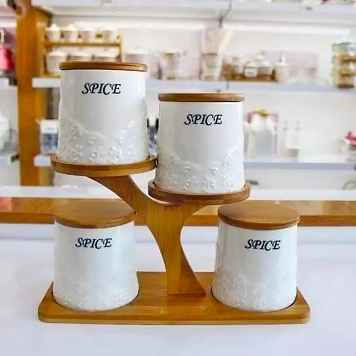 استند چوبی حبوبات