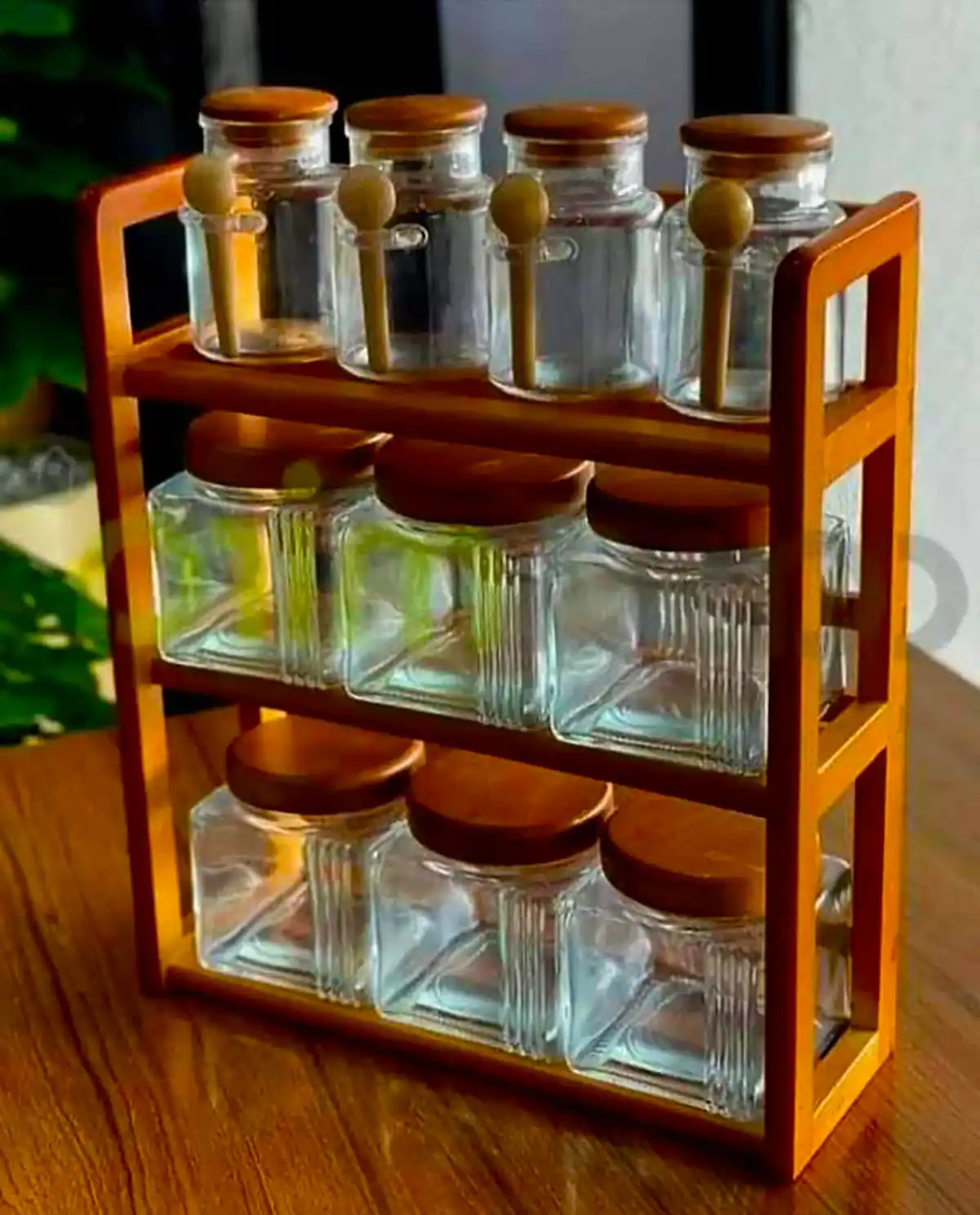 استند چوبی حبوبات