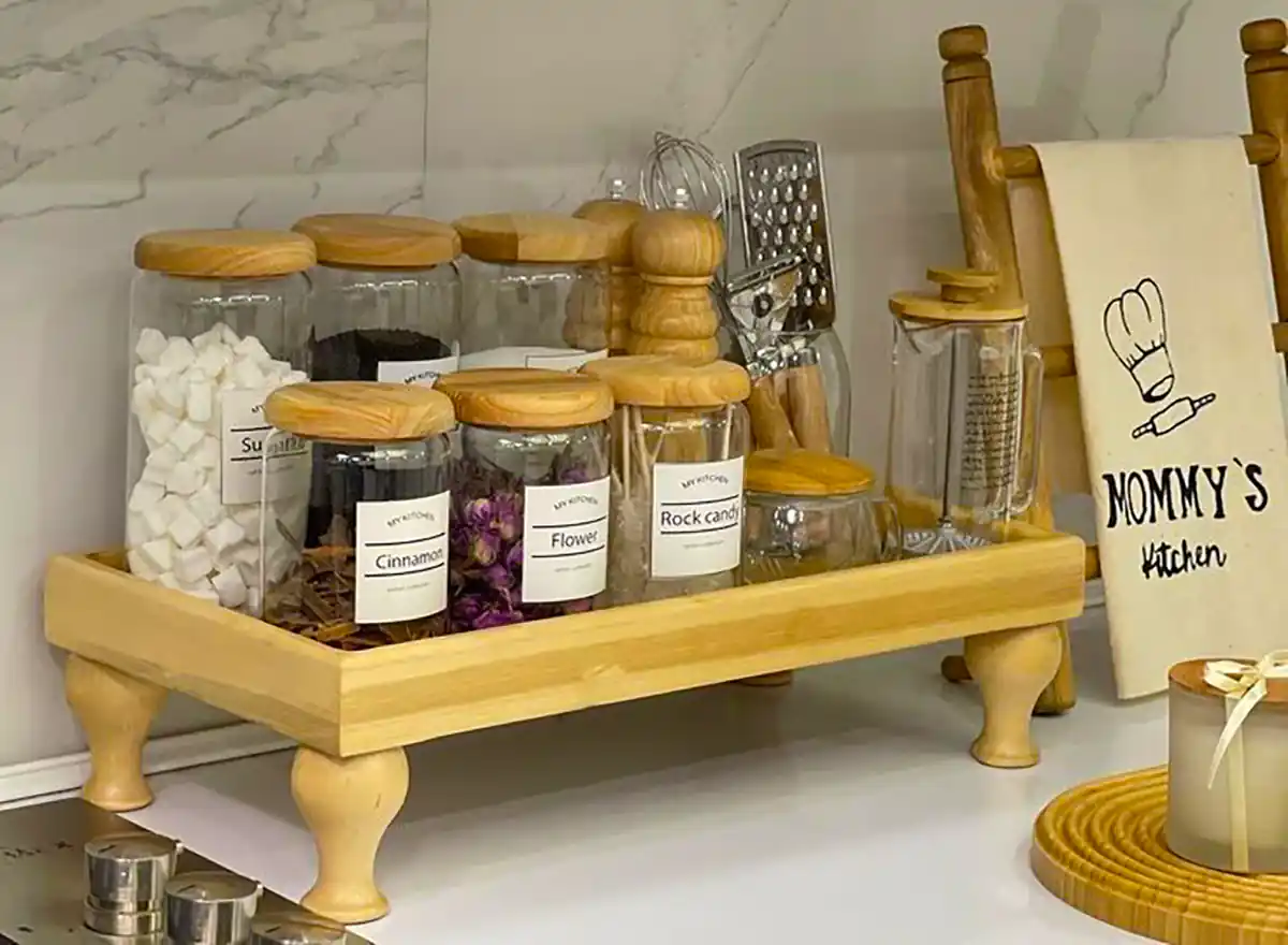 استند چوبی حبوبات