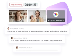 سایت هوش مصنوعی رایگان برای برگزاری جلسات&nbsp;Airgram