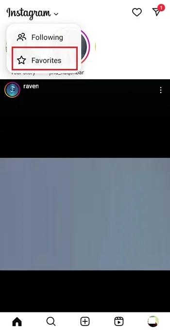 تنظیمات اکسپلور اینستاگرام