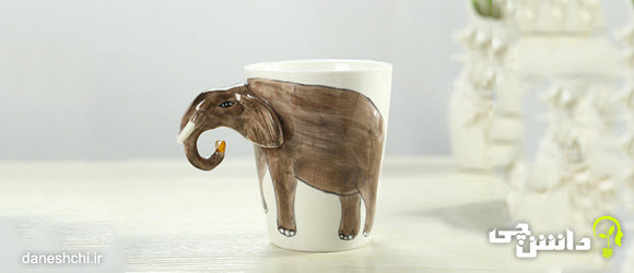 انشا فیل و فنجون