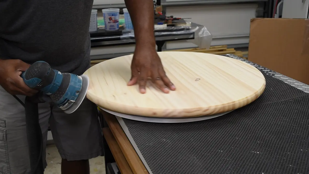 first step to prepare wood