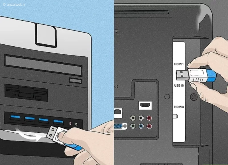 مشکل آپدیت نشدن تلویزیون ال جی با فلش