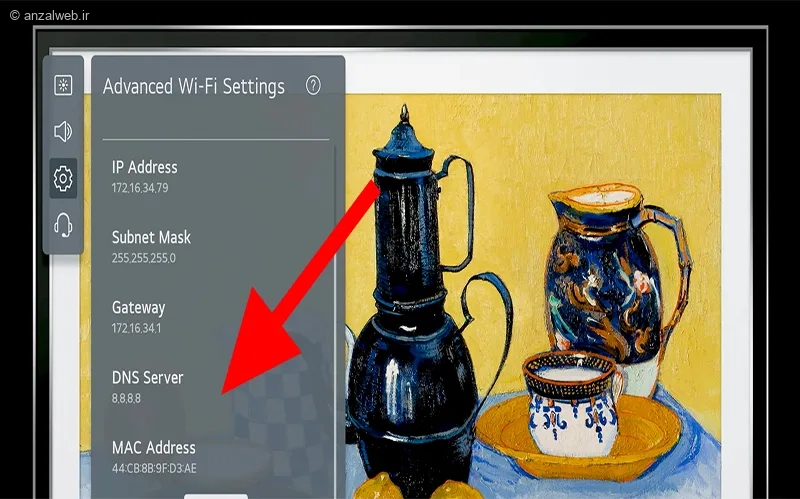 راهنمای مشکل وای فای تلویزیون ال جی