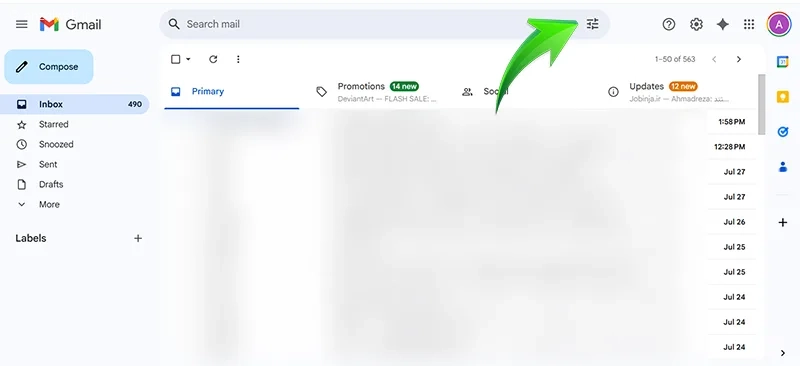 مشکل دریافت نکردن ایمیل با کروم
