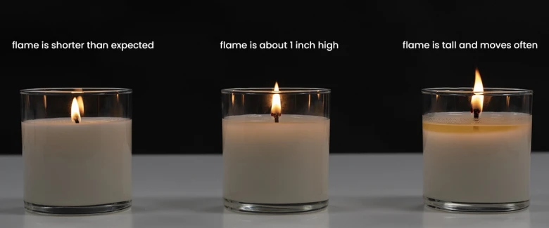 نحوه سوخت صحیح شمع