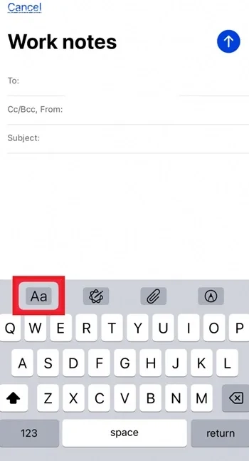 تغییر دادن فونت کیبورد ایفون