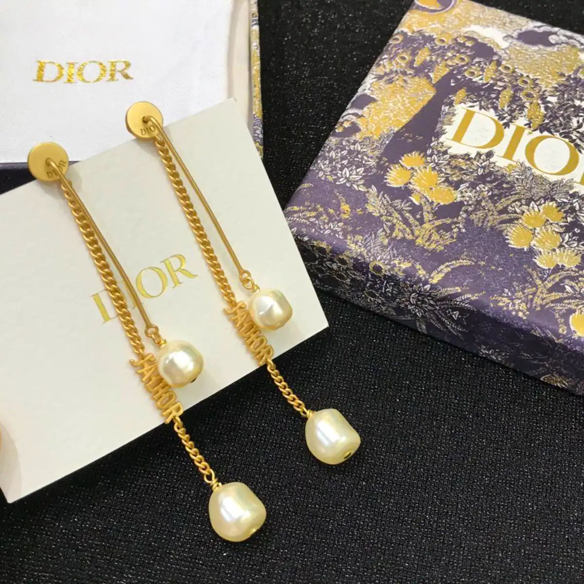 گوشواره آویز زیبا طلا