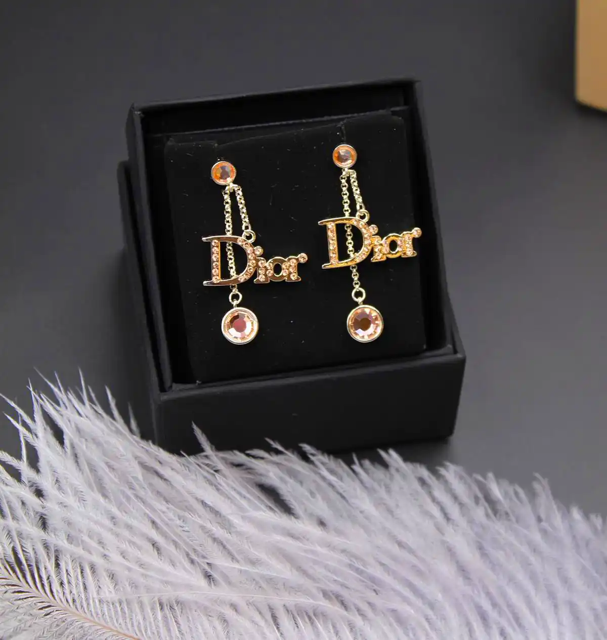 گوشواره آویز زیبا طلا