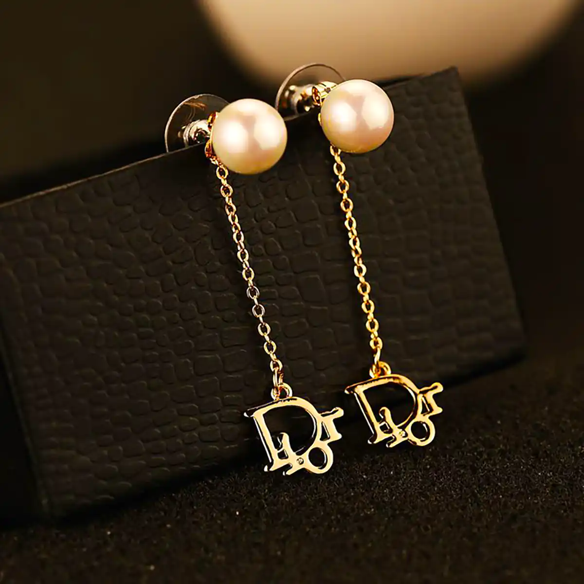 گوشواره آویز زیبا طلا