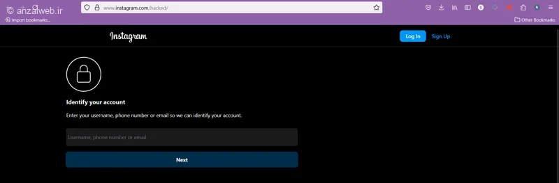 مشکل را به پشتیبانی اینستاگرام گزارش دهید
