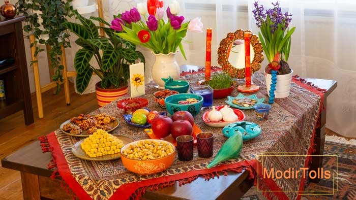 فنگ شویی سفره هفت سین