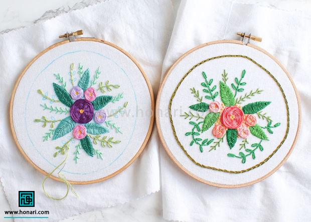 آموزش گلدوزی با کارگاه