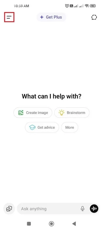 تغییر صدای چت جی‌پی‌تی در برنامه موبایل