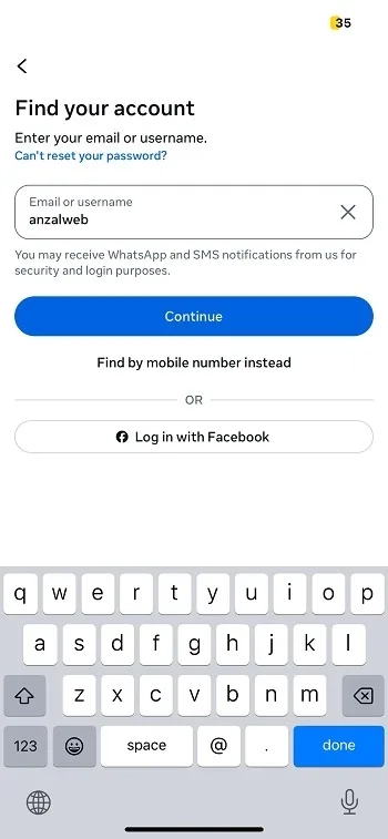 آدرس ایمیل یا نام کاربری خود را وارد کنید
