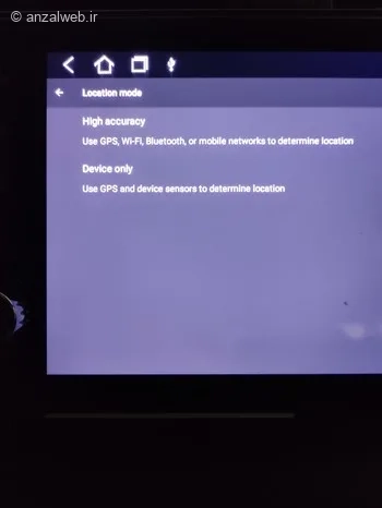 بخش Mode گزینه High Accuracy