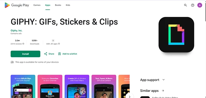 بهترین اپ ساخت گیف تلگرام