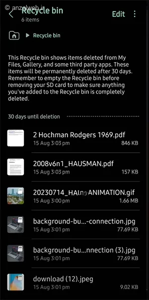 همه مراحل ریکاوری عکس‌ها در سامسونگ