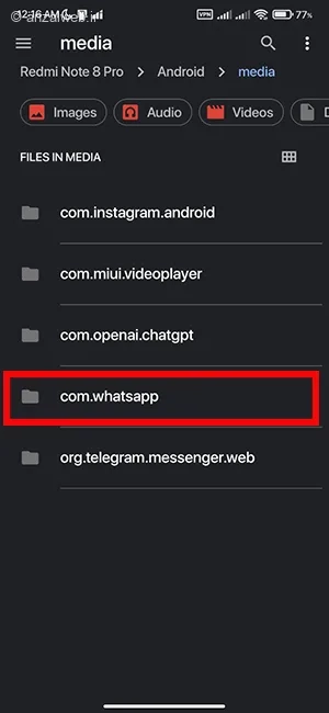 آموزش بازگردانی پیام‌های واتساپ