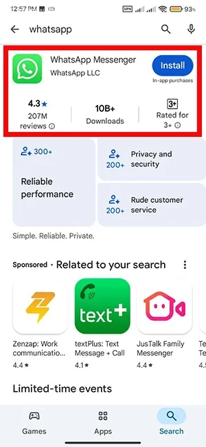 جدیدترین روش بازگردانی پیام‌های واتساپ